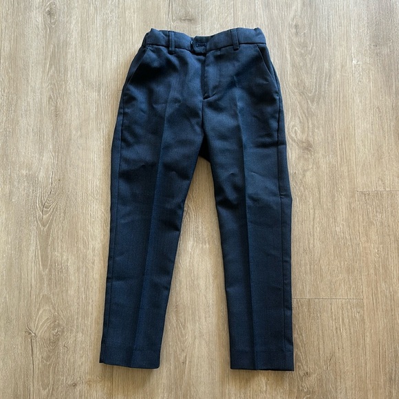 Zara Kids Boys Navy Slacks, size 6 - Picture 1 of 2